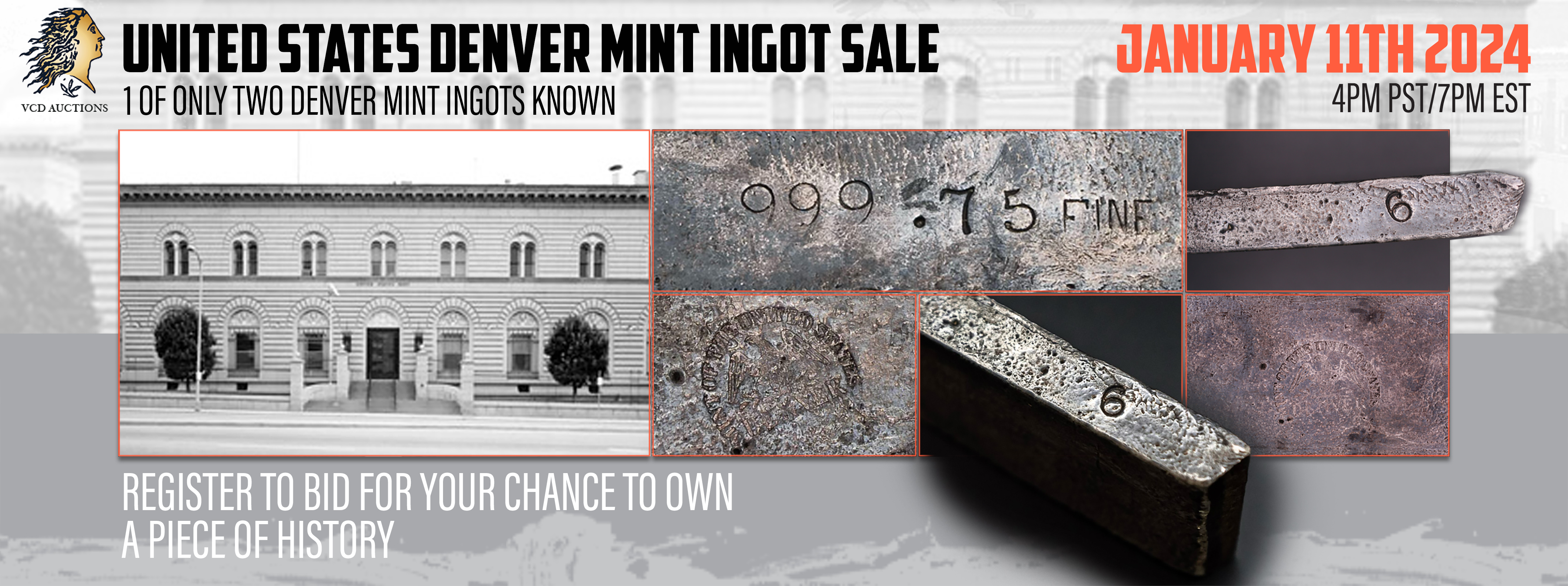 https://bidnow.vegascoindealer.com/Listing/Details/198158/Exceedingly-Rare-Only-Available-Denver-Mint-Assay-Bar-Silver-Poured-Ingot