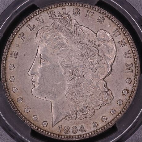 1894 $1 PCGS AU58